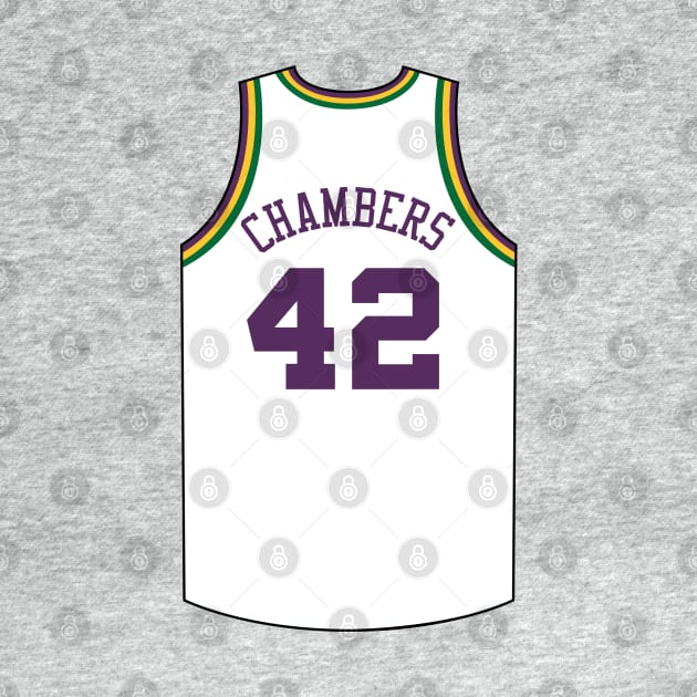 Tom Chambers Utah Jersey Qiangy by qiangdade